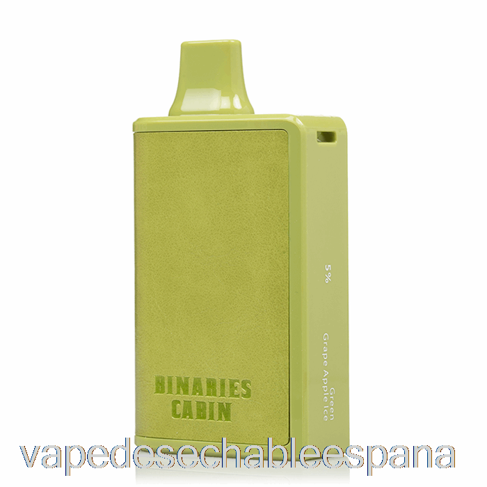 Vape España Horizonte Binarios Cabina 10000 Desechable Uva Verde Manzana Hielo